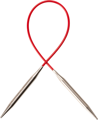 ChiaoGoo Red Circular Knitting Needles - 9"