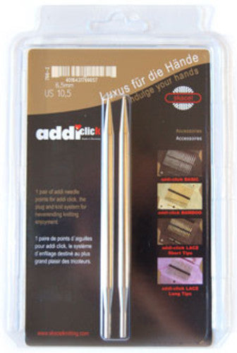 addi Aluminum Single Point Knitting Needles - 8 – Skein Shop