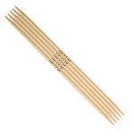 addi Bamboo Double Pointed Knitting Needles - 6"