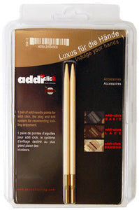 addi Click Bamboo Interchangeable Knitting Needle Tips